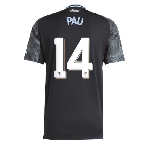 Aston Villa Pau Torres #14 Seconda Maglia 2025-26 Manica Corta